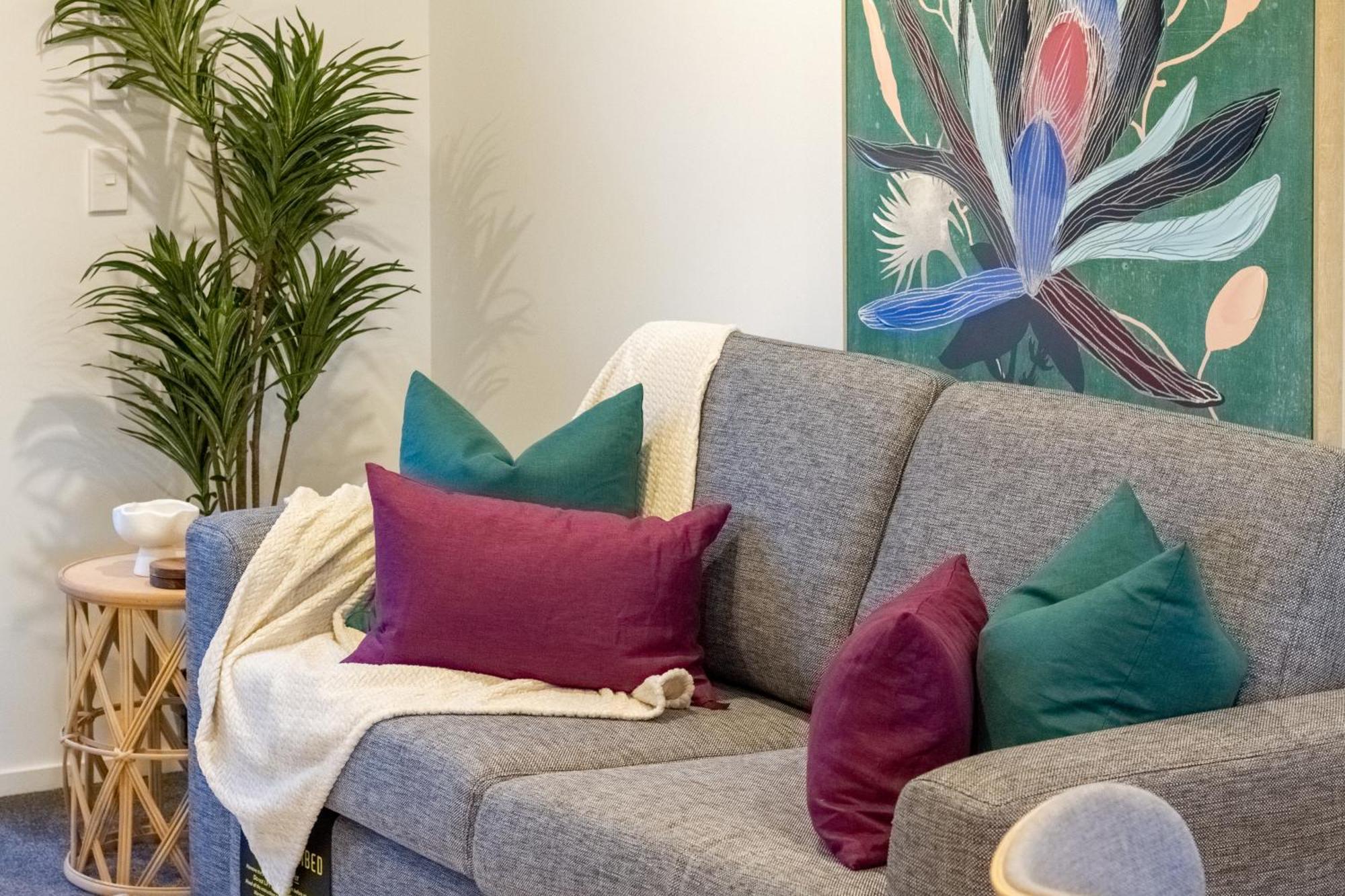 크라이스트처치 Urban Elegance - 2 Bed, 2 Bath In The Cbd 아파트 외부 사진
